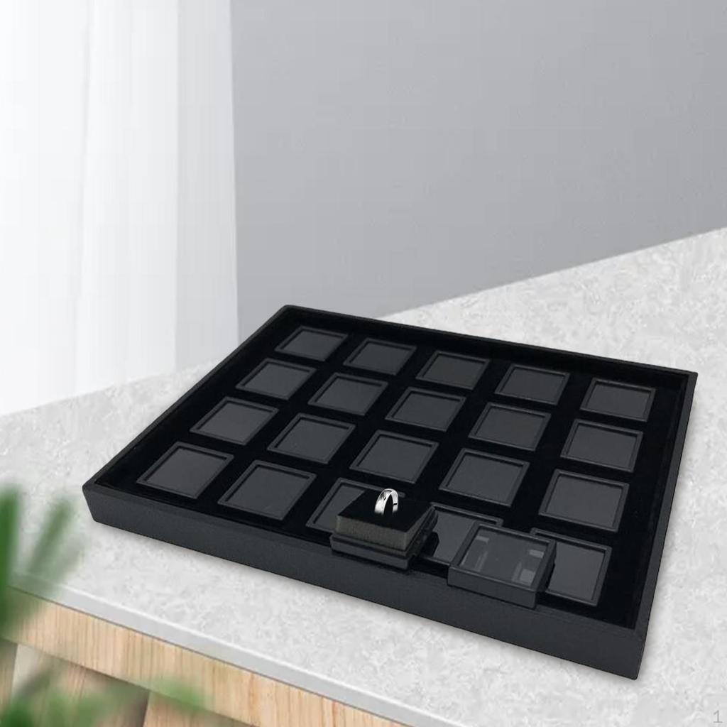 Подставка-органайзер для демонстрации драгоценных камней, настольный держатель для россыпи драгоценных камней, браслетов