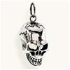 [R4567] - Handmade Silver 'Skull' Silver Pendant - 20x12 Mm
