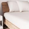 Drap housse en coton 160x200 cm JERSEY lin, par Soleil d'ocre