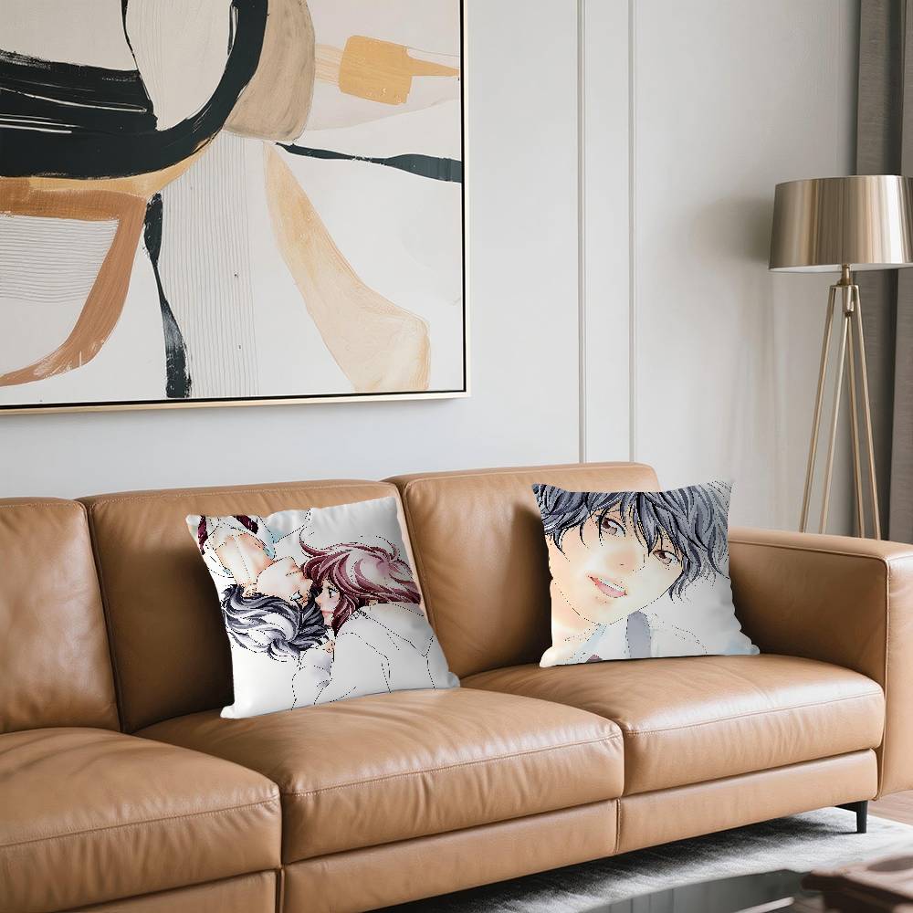 A-Ao H-Haru R-Ride Аниме Наволочка для спальни и дивана в гостиной, декоративная наволочка