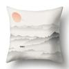 Чернила пейзажная живопись наволочка для спальни украшение дома офисное сиденье гостиная диван наволочка 45x45 см