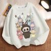Children's Cute Hoodies, Round-neck Long-sleeved Loose and Casual Hoodies for Boys and Girls In Spring and Autumn