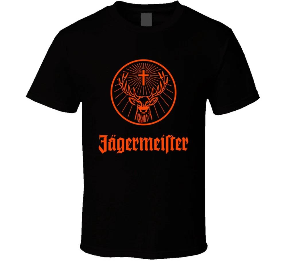 Футболка с логотипом травяного ликера Jägermeister Gerunisex