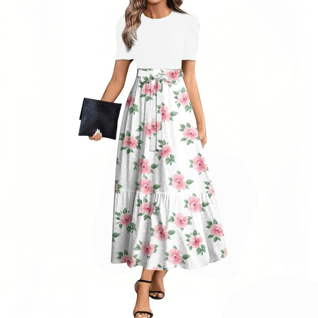 Женское летнее платье свободного покроя для пляжного отдыха, повседневное платье-жилет с глубоким V-образным вырезом, элегантное платье-рубашка