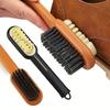 2-in-1 Cleaning Eraser and Bristle Brush, Refurbishing and Protecting Your Suede, Suede Shoe Brush and Sweater Brush