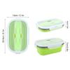 Capacity Collapsible Food Container Microwave Safe Bento Lunch Box  Lunch On The Go