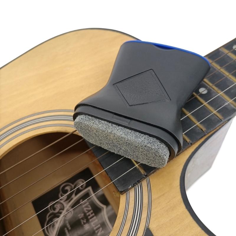Folk Electric Guitar Fingerboard String Cleaner Maintaining Tool Instrument String Cleaner Guitar Maintenance Care Tools