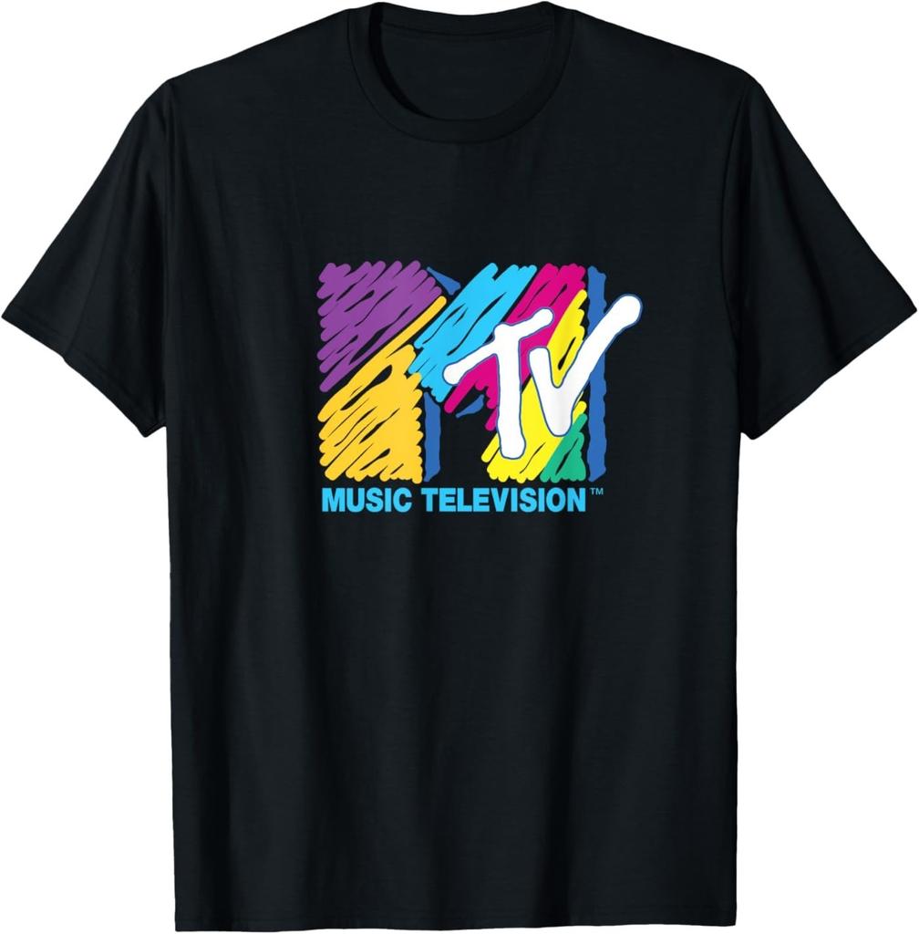 MTV - The official MTV Logo with great colors painted with big pen T-Shirt