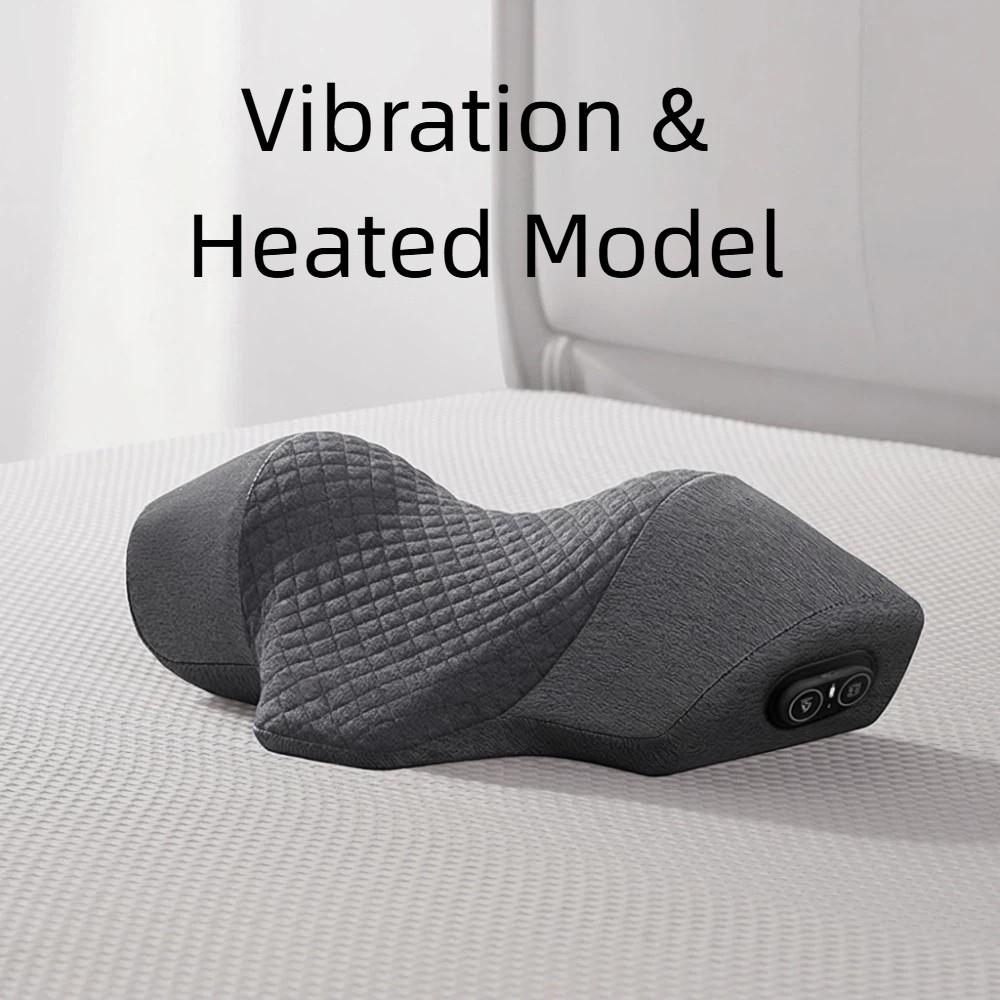Heating Electric Neck Massager Hot Compress Orthopedic Sleeping Pillow  Home Travel