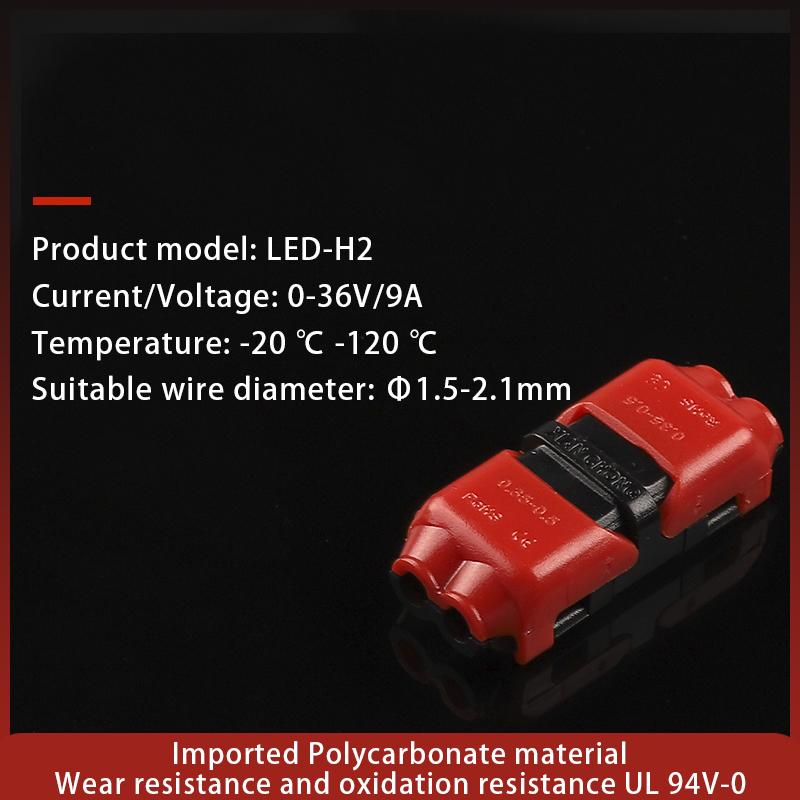 Мини-проводной кабель Snap In Universal Compact Wire T Tap Quick Splice Wiring Connector Connections Joiners Auto Plug Accessories