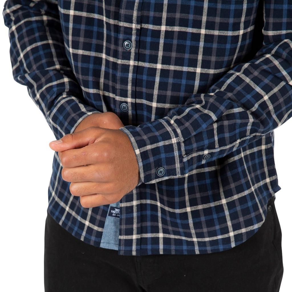 Mens Withnell Checked Cotton Shirt