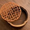 Walnut Wood Bearing Wood Tea Tray Water Storage Detachable Dry Brewing Tea Table Drainage Hollow Out Teapot Drain Plate