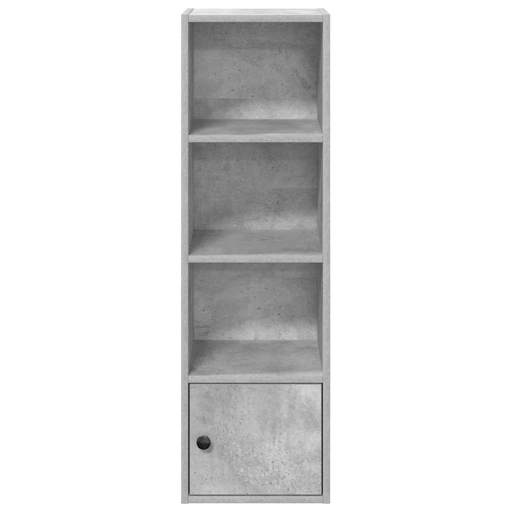 Vidaxl Regał, Szarość Betonu, 31X24X102 Cm, Materiał Drewnopochodny