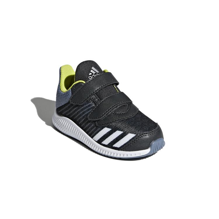 Adidas Fortarun Abrasion Resistant Low top Toddler Shoes Black Infant And Toddler CQ0172