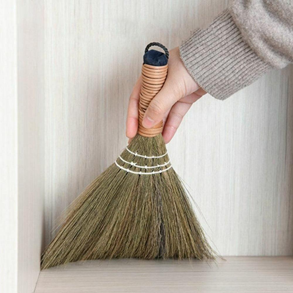 Manual Archaize Floor Cleaning Tools Soft Hair Wood Floor Sweeping Broom Clean Dustpan Sweeping