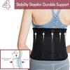 Waist Support Belt Lower Back Bracket Abdomen Adhesive Men and Women Waist Trainer Corset Sweat Belt Slim Belt Sports Gym