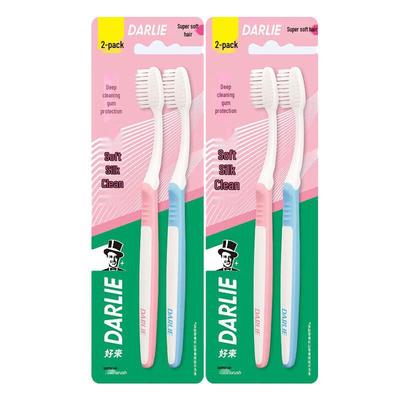 Мягкая зубная щетка Silky Clean BC5