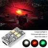 Universal Motorcycle LED Drone Strobe Light Mini Warning Signal Light Turn Signal Indicator for DJI Avata/Mavic 3 Pro