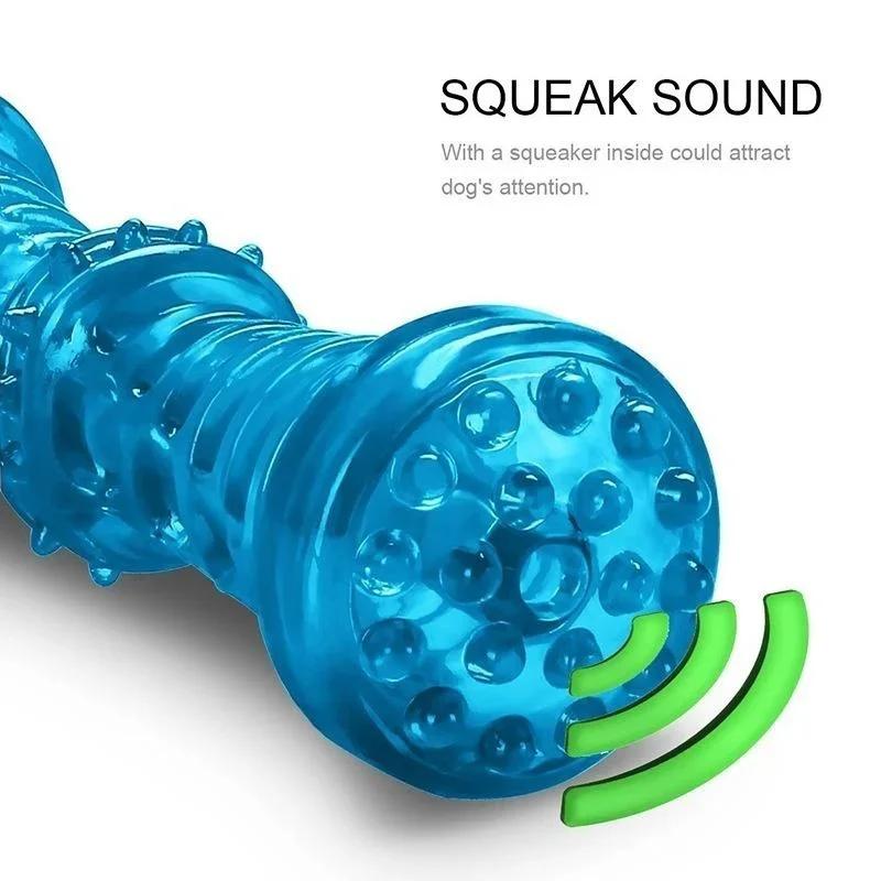 Резиновые игрушки для жевания щенков, устойчивые к укусам, прочные игрушки для собак, интерактивные игрушки для щенков, собачьи кости, резиновые игрушки для жевания щенков