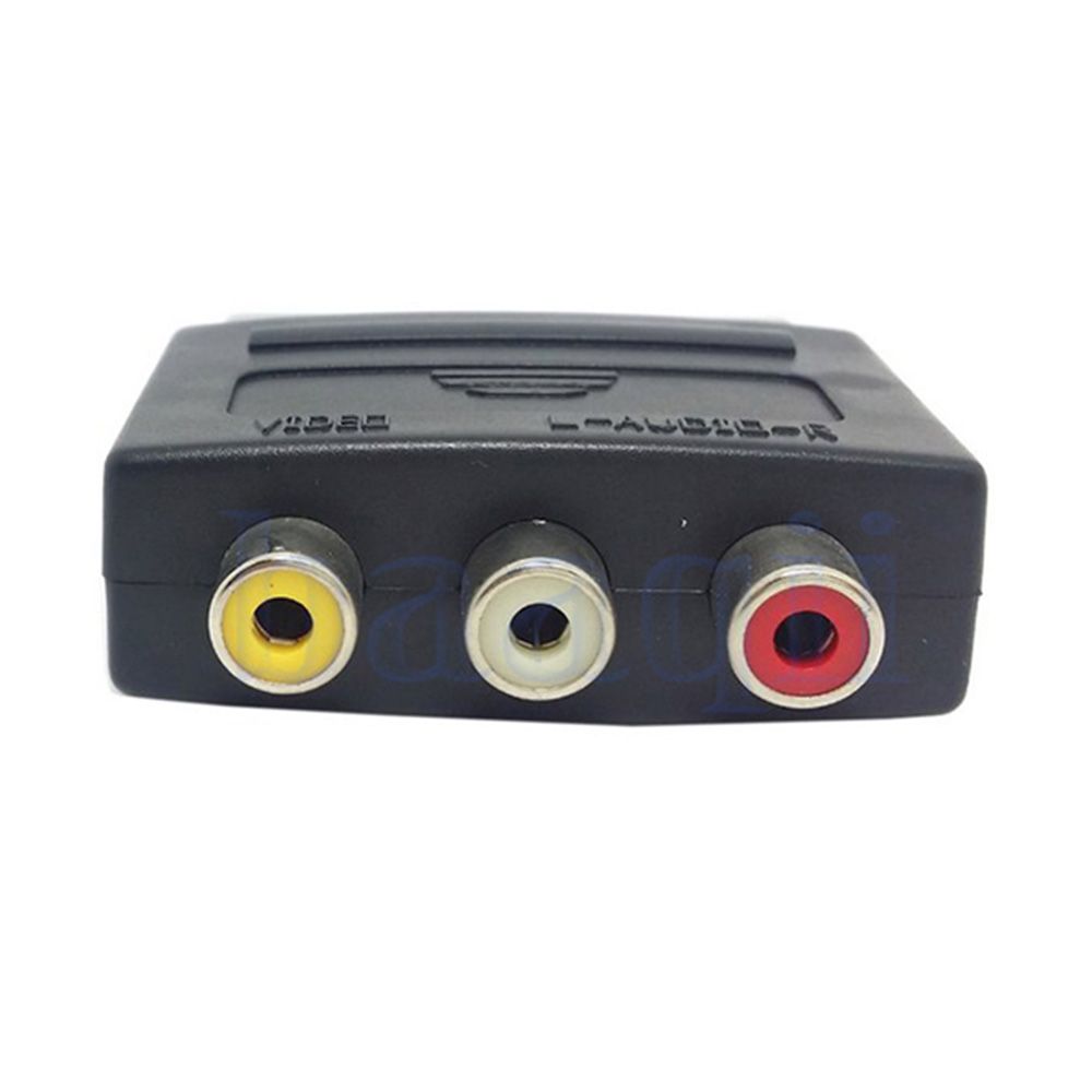 К 3 RCA Штекеру/Розетке для ТВ DVD SCART SCART Адаптер-Кабель Аудио Видео Аксессуары