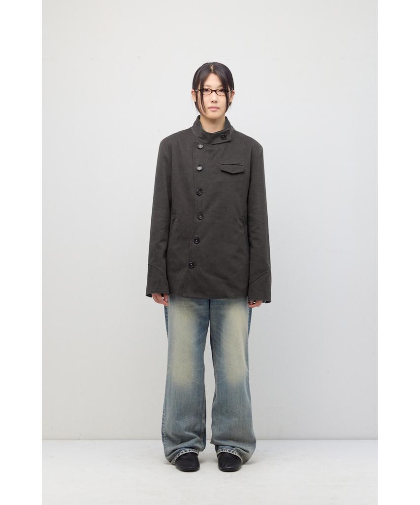 HATCHINGROOM Fencing Coat Charcoal