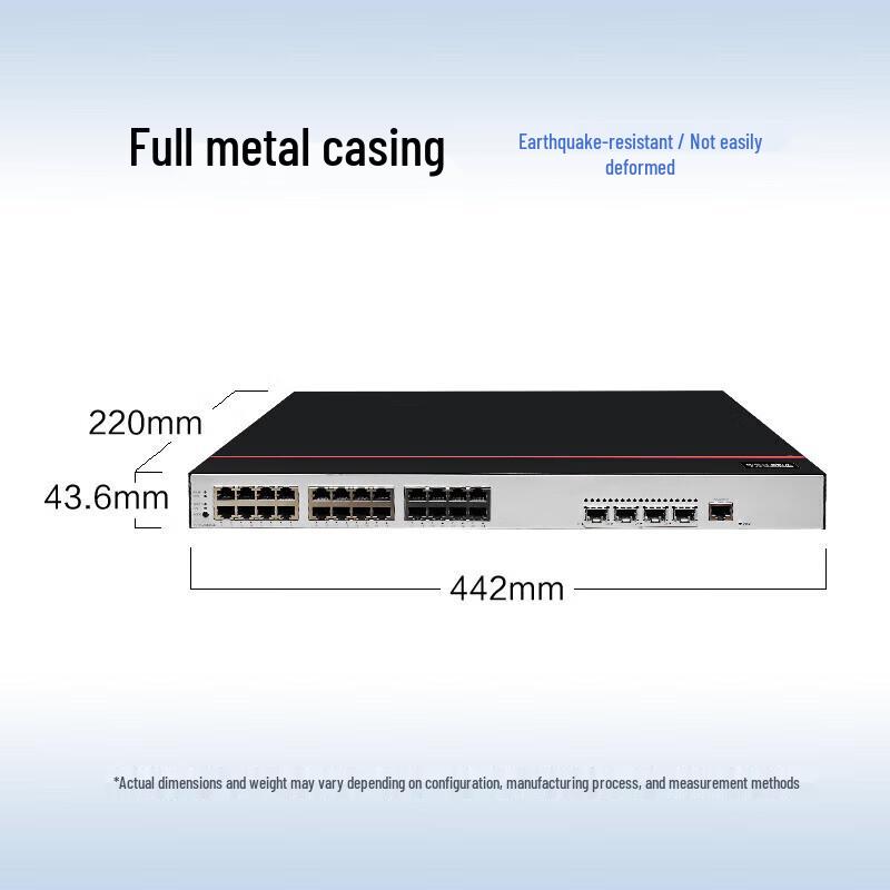 HUAWEI S5735S-L24P4S-A2 Enterprise 24-Port Gigabit Layer 3 Managed PoE Switch