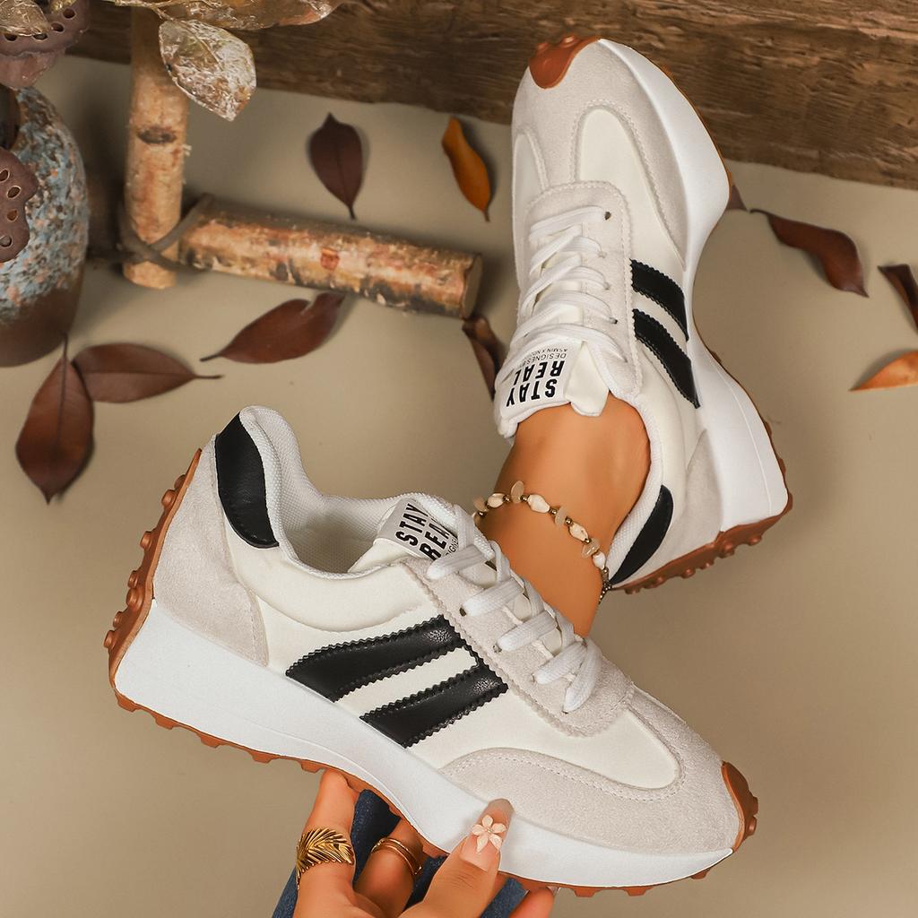 Модная Весенняя Женская Повседневная Обувь Большого Размера Толстая Подошва Кроссовки Сетчатые Дышащие Удобные Кроссовки Большого Размера Женские Zapatos De Mujer