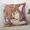 Чехол на подушку Spice And Wolf Индивидуальный чехол на подушку Современный декоративный чехол на подушку для гостиной 45X45 см A19.12.13