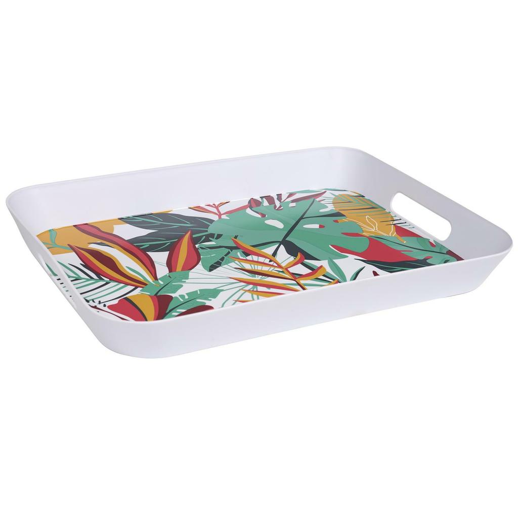 Paradise Exotic Serving Tray 41X32 Cm Exotic Pattern