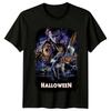 Хэллоуин (1978) Футболка с постером фильма в стиле ретро 80-х