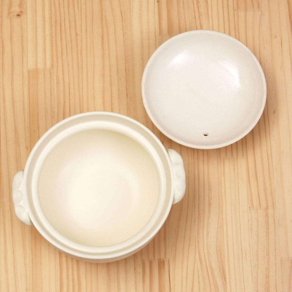 Maruyoshi Pottery Banko Ware Горшок Zosui Shiratama Sudare M0259 Белый 900 мл Нет. 5,5