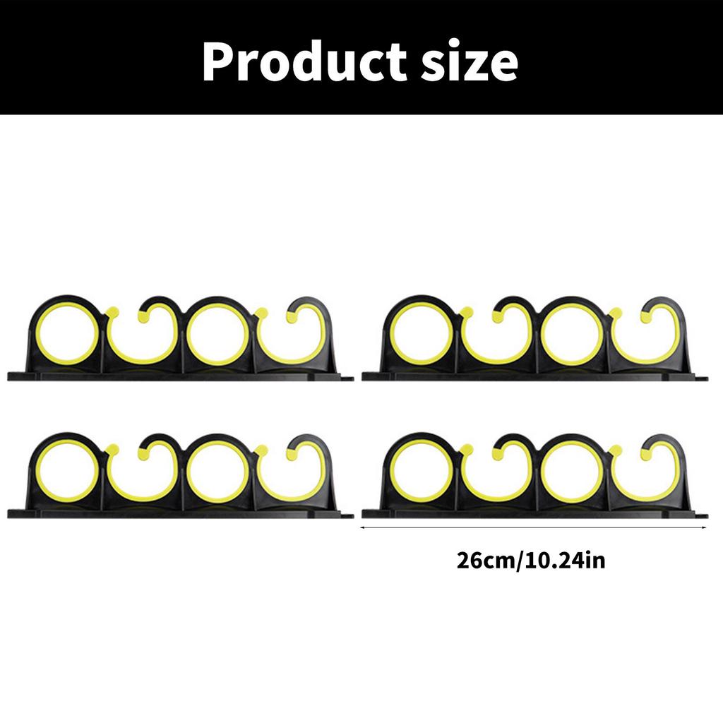 Держатель для удочек, настенный или потолочный держатель для удочек, органайзер для хранения, подставка для демонстрации, вмещает 8 удочек