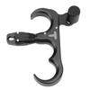 3 Finger Hand Held Bow Release Aluminum Alloy Thumb Release for Compound Bow   360 Degrees Rotation Left Right Hand