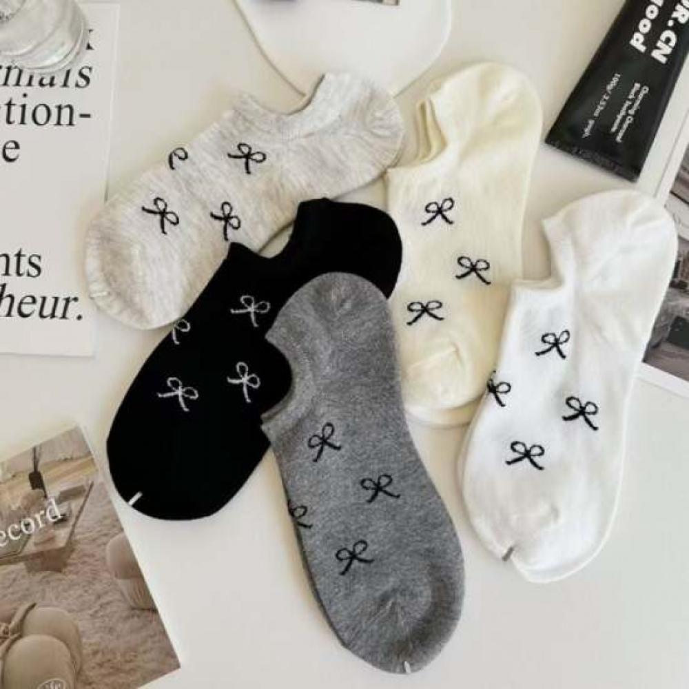 Shop Women S Ribbon No Show SockS 5 Set Won wSo Wfngmou