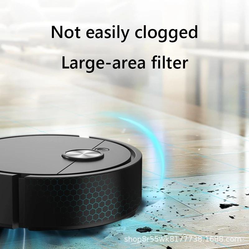 3 In 1 Robot Vacuum Rechargeable Vacuum Mop Robot Strong Suction Compact Cleaning Machine for Pet Hair Stubborn Dirt