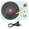 Bluetooth Speaker Stereo USB Charging Retro Turntable Design Portable Mini Wireless Speaker for