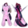 My Little Pony Ty Beanie Babies 17cm Plush Toy (Twilight Sparkle) Purple Mascot Plush MyLittlyPony MLP Merchandise Character Gift Beanie Babies