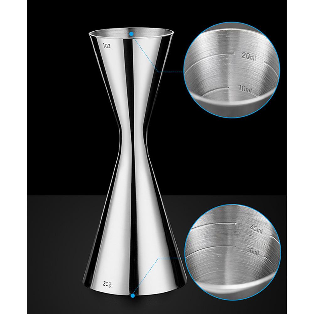 Мерная чашка из нержавеющей стали с двойной головкой, бар, вечерние винный шейкер для коктейлей, джиггер