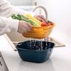 Bingyue Double-Layer Plastic Kitchen Drain Basket