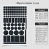 Светодиодные чехлы Блокировка света Наклейки для затемнения Простота использования Отличная адгезия Черные светоблокирующие наклейки Затеняющие Избегание бликов Черный цвет