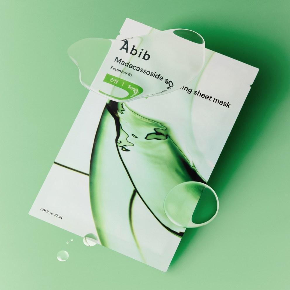 Маска-патч Abib с мадекассосидом для успокоения, Essential Fit, 1 шт., 10 шт.
