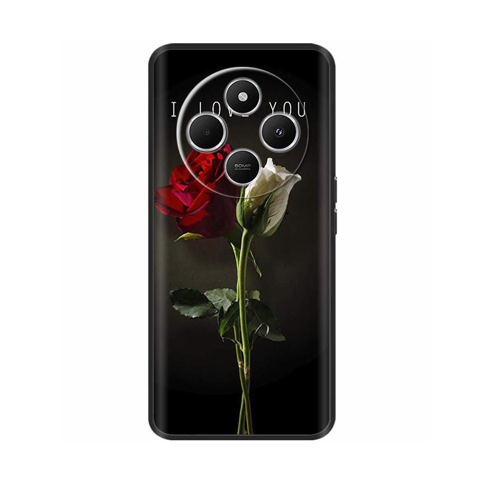 Для Xiaomi Redmi 14C Силиконовый Чехол Милый Рисунок Мягкий ТПУ Чехол для Телефона Для Redmi 14C Fundas Защитная Задняя Крышка 14 C Бампер Чехлы