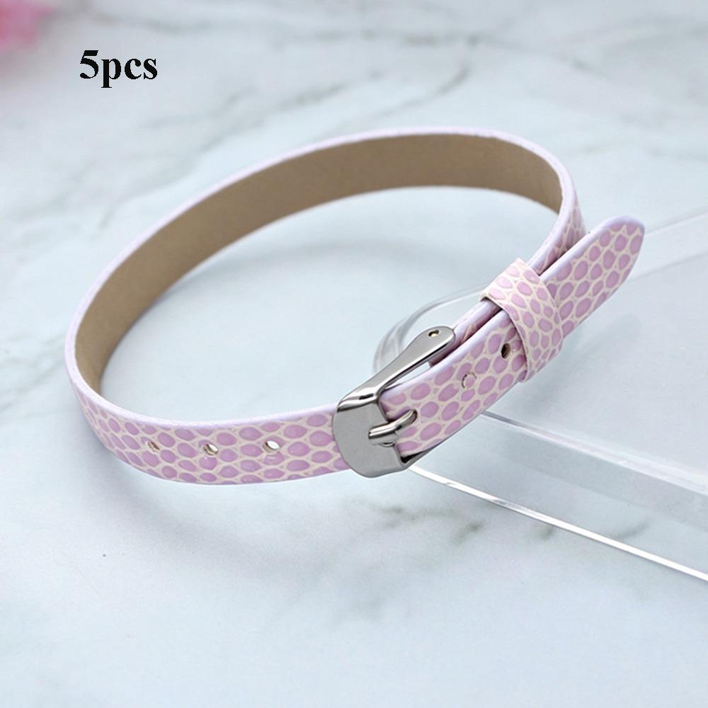 5pcs Super Mini Doll Bag Belt Artificial Leather DIY Handmade Belt 20cm Cotton Dolls