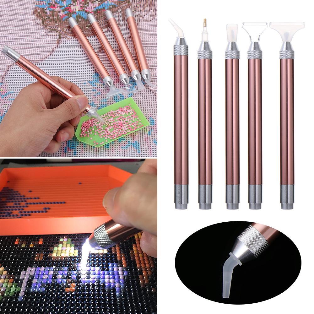 Crystal Sewing Accessories 5D Diamond Painting Lighting Point Drill Pen Diamond Painting Tool