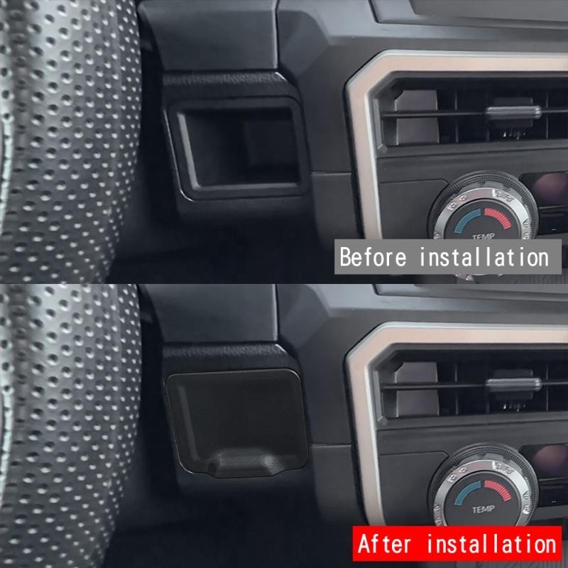 For TOYOTA TACOMA 2024 2025 Central control drawer storage box driver's privacy drawer Tray Holder cover Interior accessories
