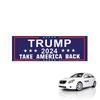 Trump's Name Car Stickers U.S. Election Trump's Supporters Car Stickers for Car Vehicle Decorations Cover