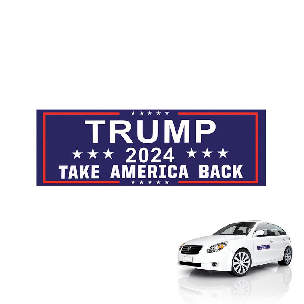 Trump's Name Car Stickers U.S. Election Trump's Supporters Car Stickers for Car Vehicle Decorations Cover
