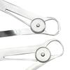 Dental Orthodontic Caliper Ruler For Wax Crown Gauge Stainless Steel Measuring 0-10Mm Dentistry Surgical Instruments Tools