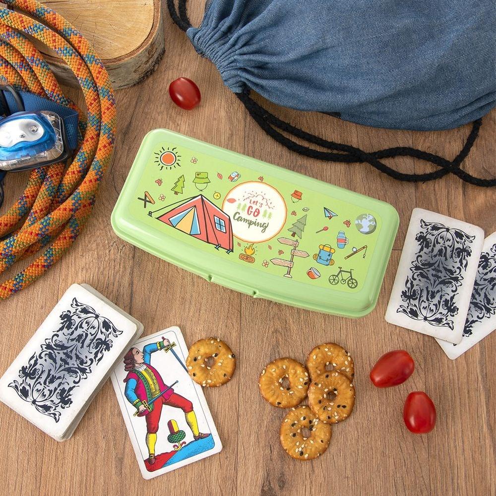 Pojemnik Śniadaniowy Lunchbox Śniadaniówka Pudełko Szkolne Na Śniadanie
