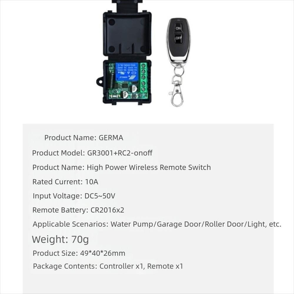 Широковольтный беспроводной RF433МГц запрашивающий код Реле DC 12В Электромагнитный замок Обустройство дома